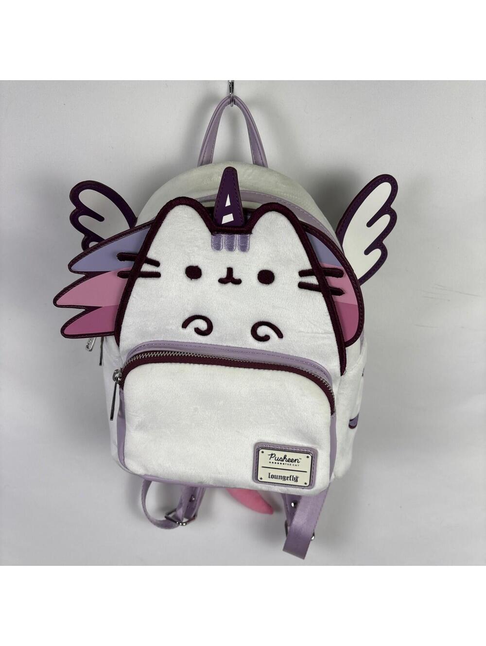 Pusheen X Loungefly Plush Unicorn Caticorn Mini Backpack